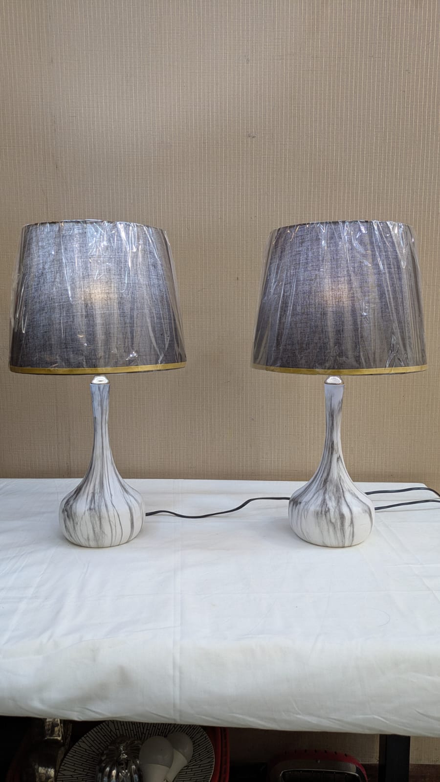 Brand New Pair Of Table Lamps