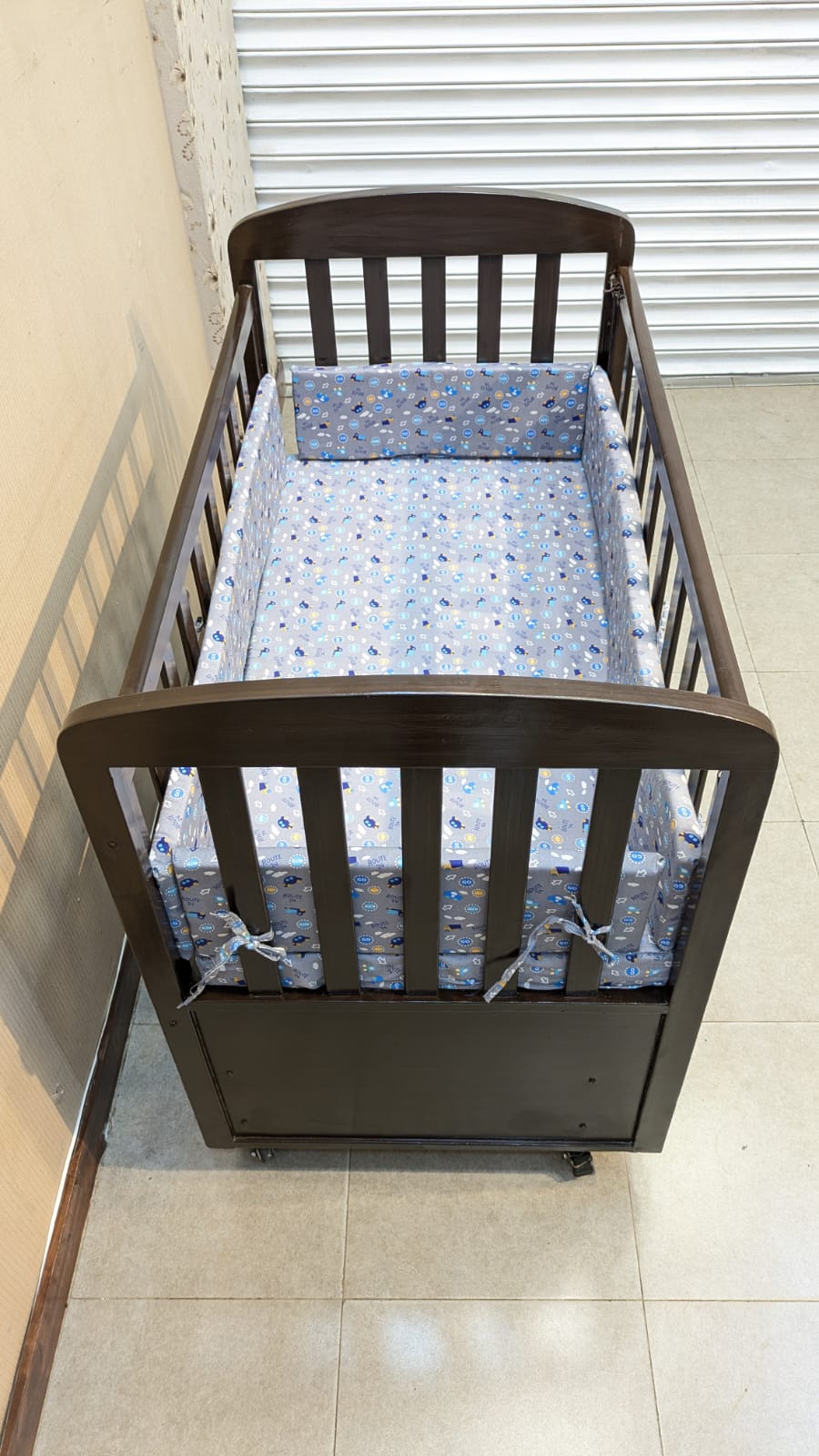 Baby Cot with Mattress