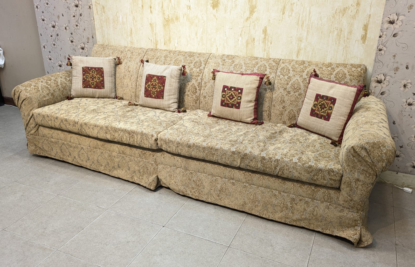 Comfortable 4-Seater Sofa