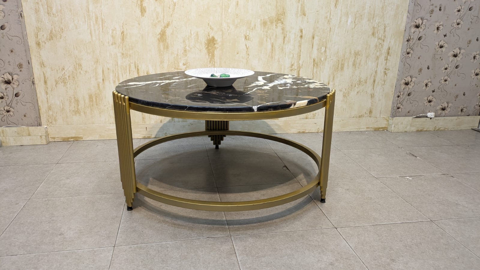 Center Table with Marble Top
