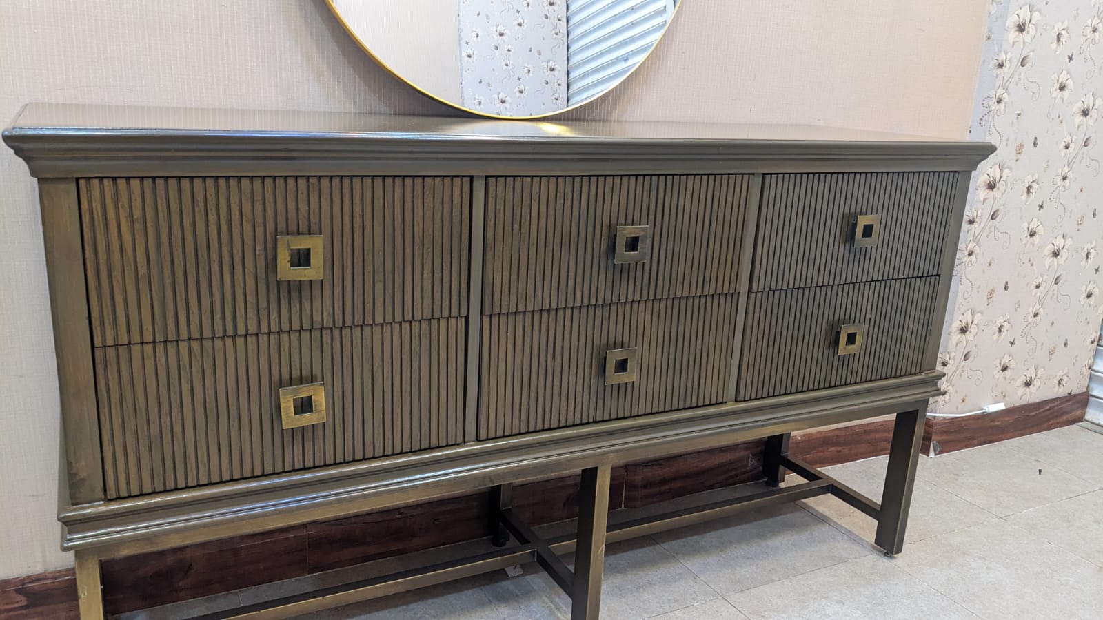 Modern King Size Bed Set