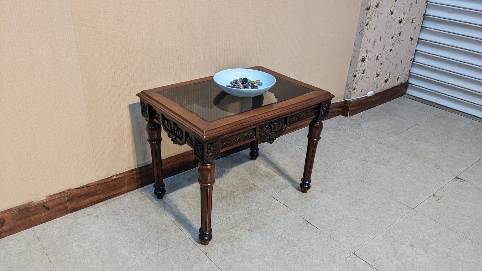 Solid Sheesham Wood Center & Side Tables Set