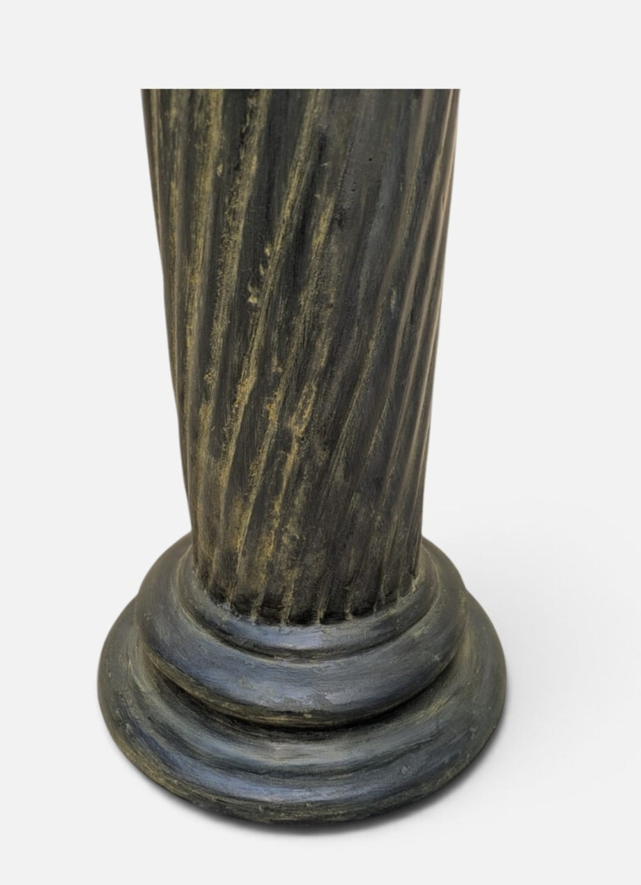 Pedestal with Imported flower vase