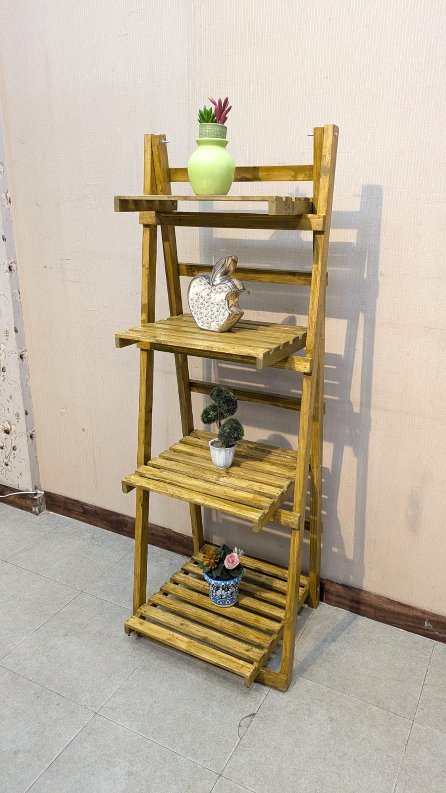 Brand New Foldable Wooden Display Rack