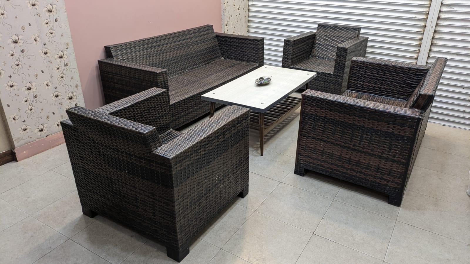 Brand New 7 Seater Outdoor Rattan Sofa Set