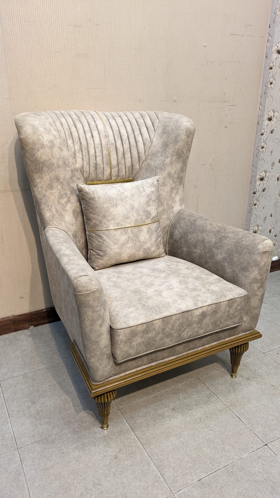 Turkish Design 5 Seater Sofa Set with Center and Side Tables Set
