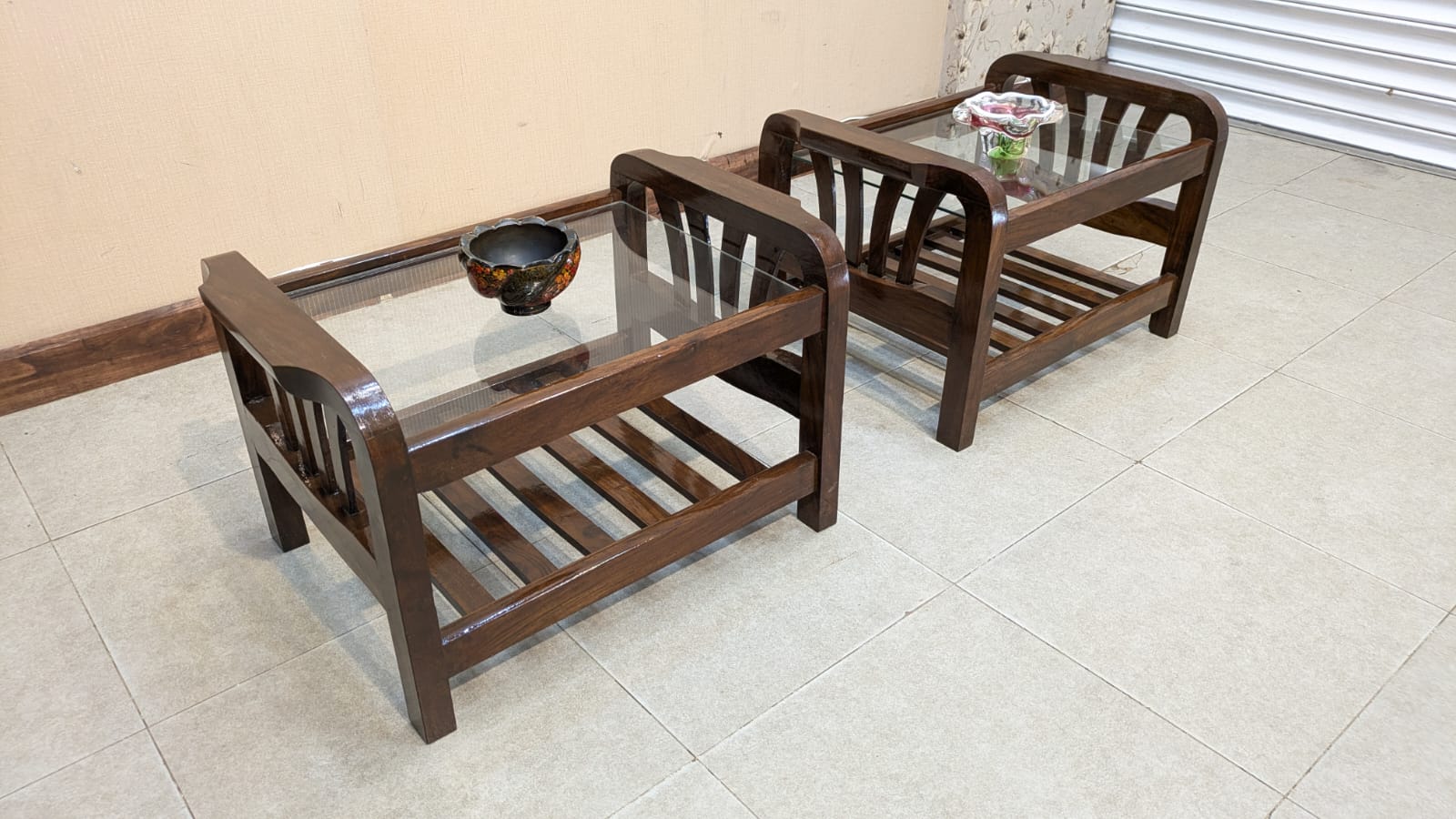 Pair Of Corner Tables