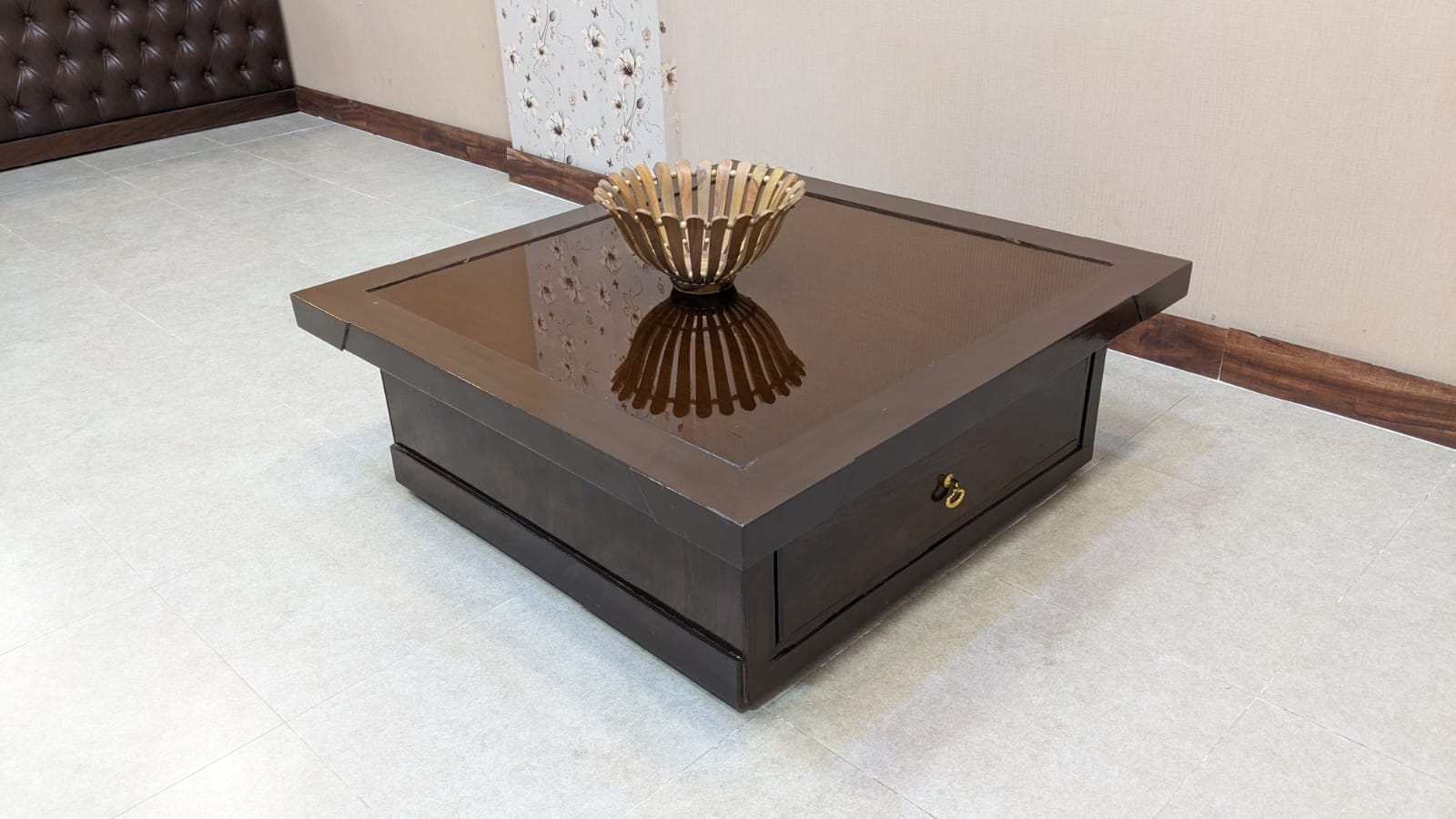 Center Table with Drawers