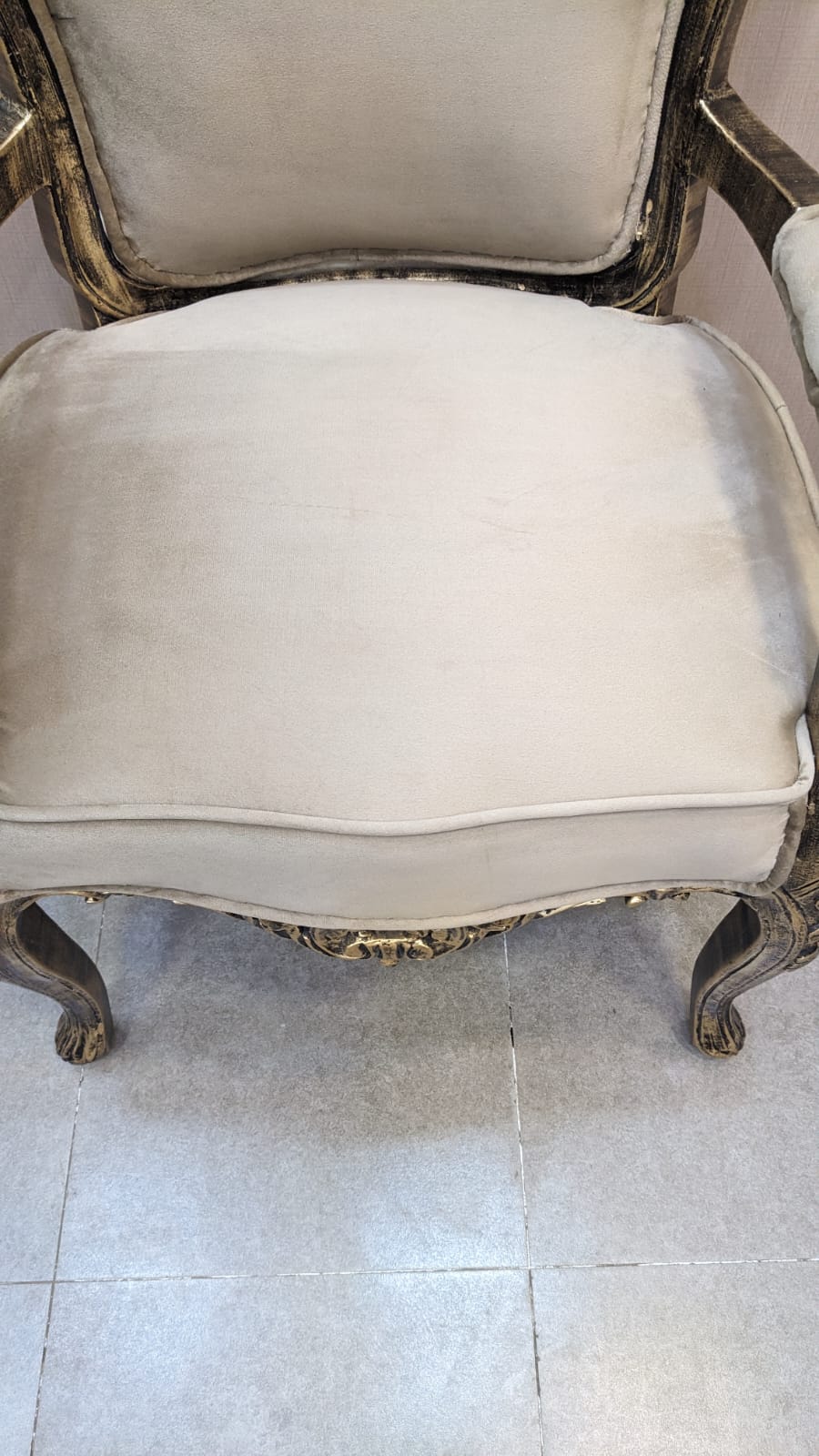 Pair Of Coffee Chairs and Table Set