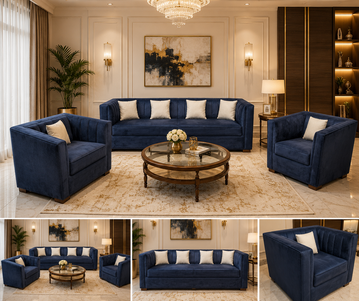 5 Seater Sofa Set