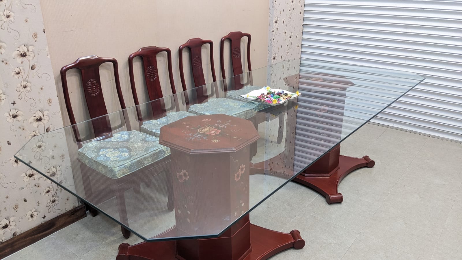 Antique Imported Chinese 10 Seater Dining Table