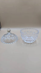 Decorative Glass Candy Jar