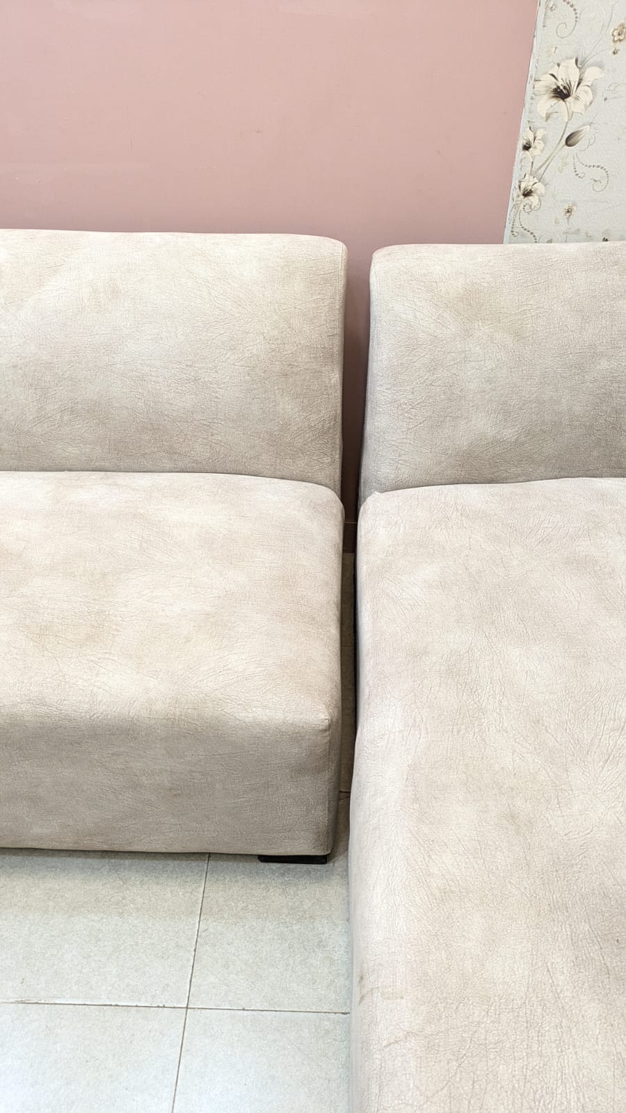 L shape sofa