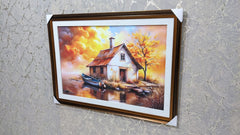 New Wall Mounted Frame Autumn Haven Cottage
