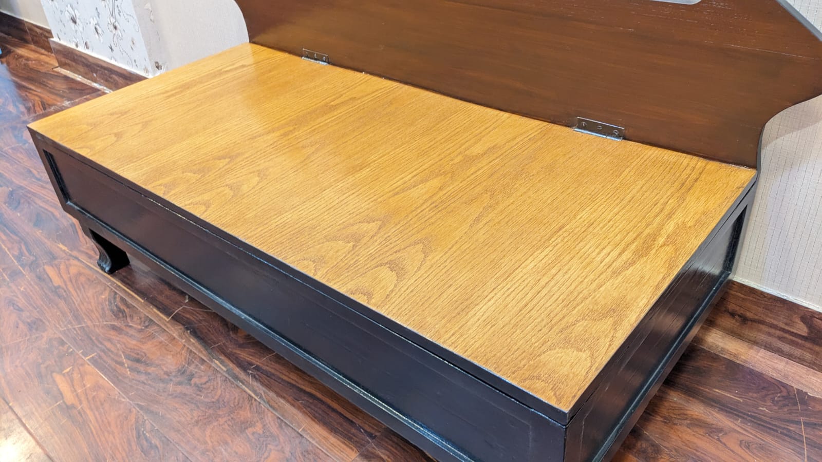 Sheesham Wood 2 Seater Storage Seattee