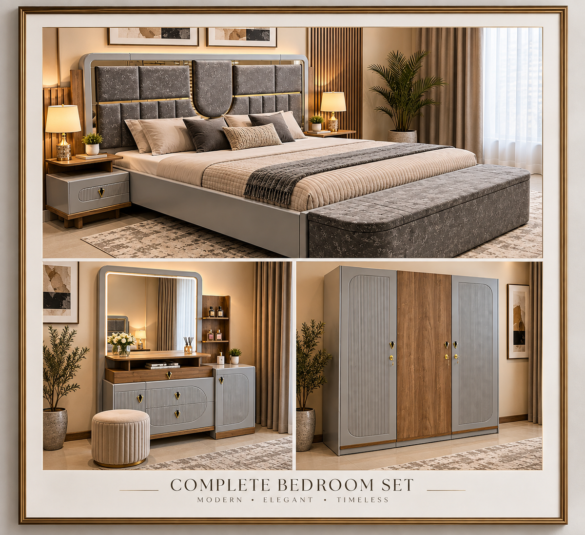 Turkish Design Bedroom Set