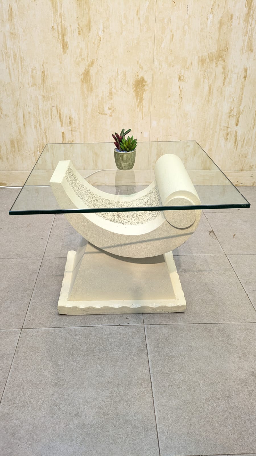 Center Table with 2 Side Tables
