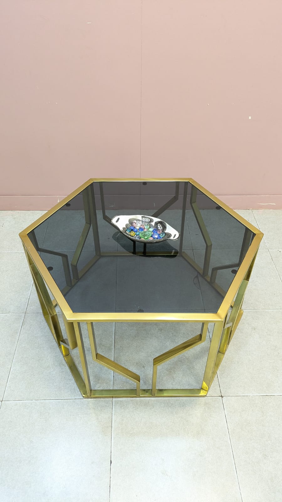 L-SHAPE SOFA SET WITH CENTRE TABLE