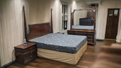Sheesham Wood King Size Bed Set