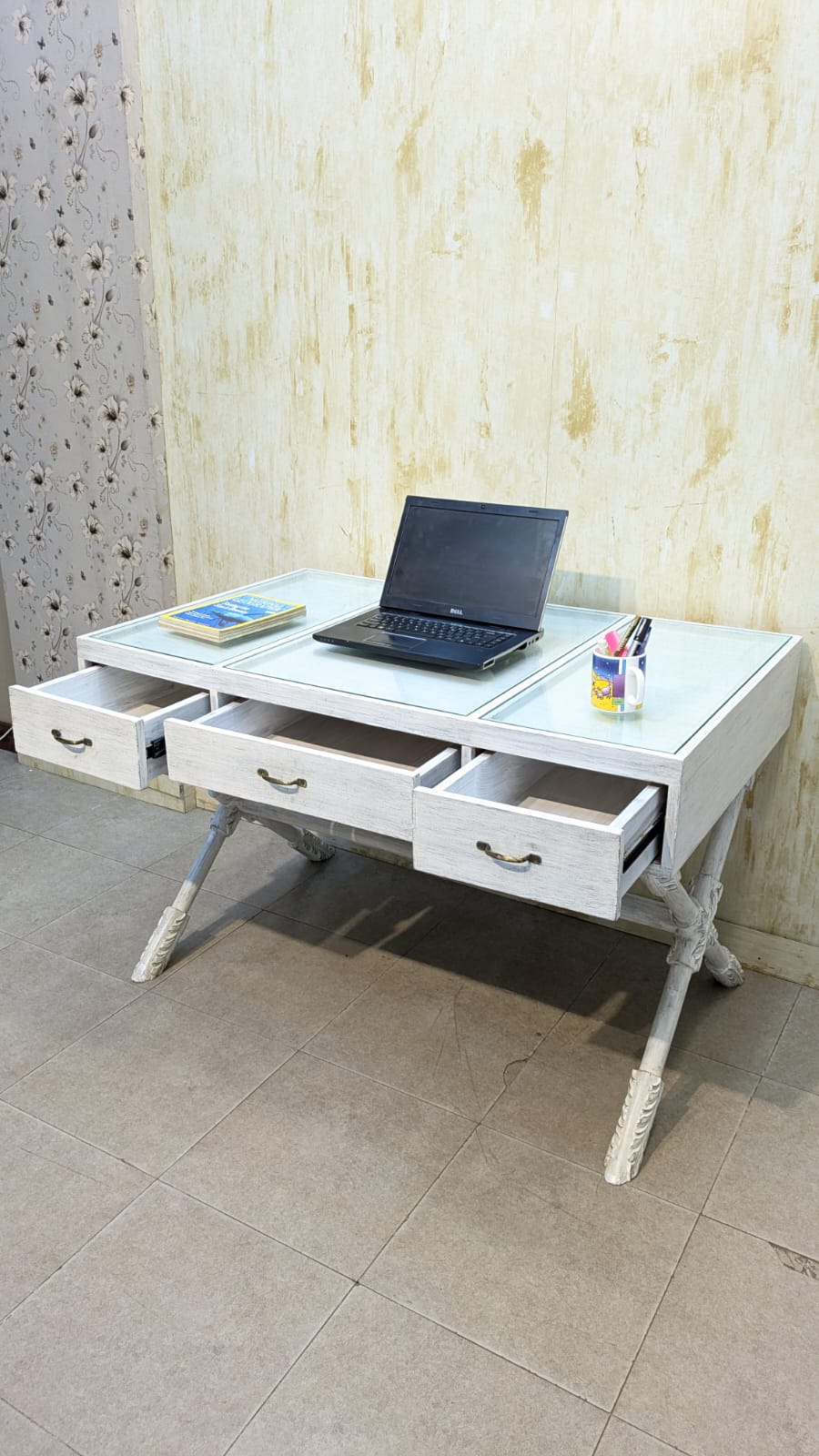 Writing desk with chair