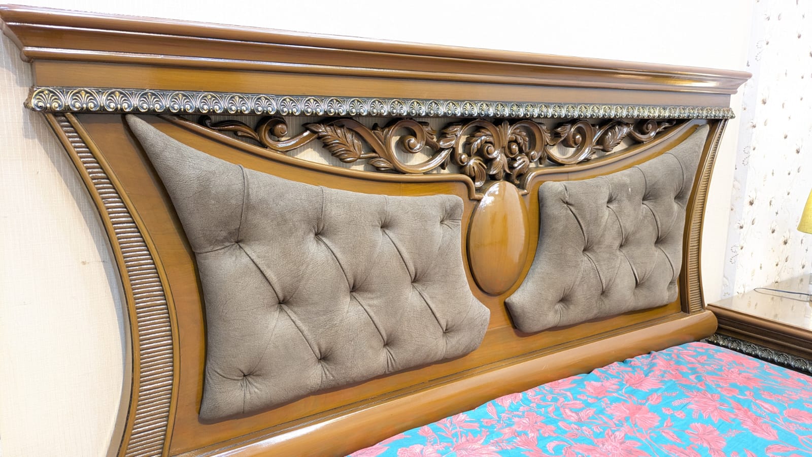 King Size Bed Set with Spring Air Mattress