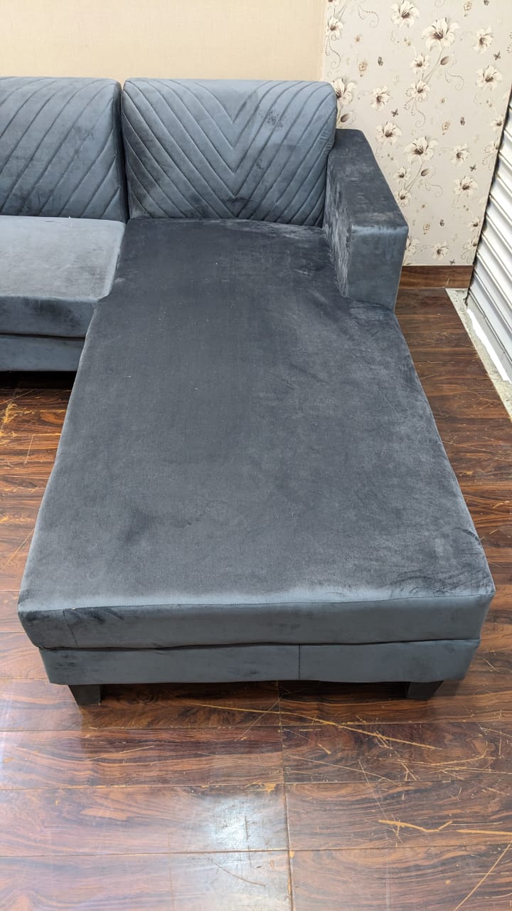 New 6 Seater L Shape Sofa Set