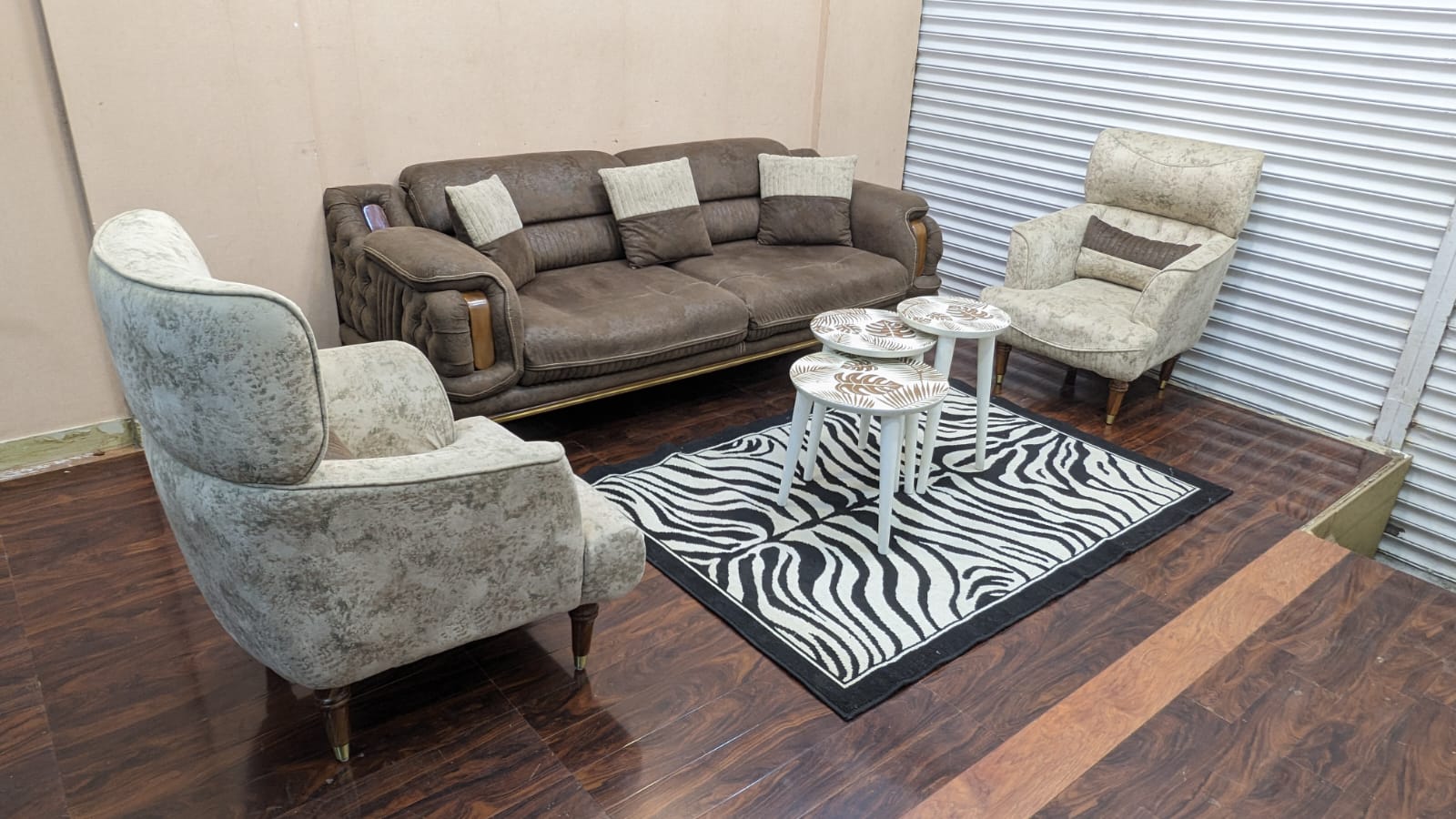 🔥Roshaan Furniture 🔥 Turkish Inspired 5 Seater Sofa Set with Tables