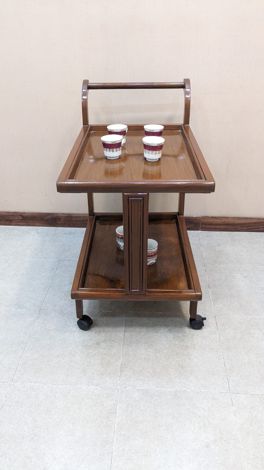 Sheesham Wood Tea Trolley
