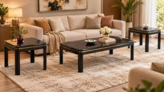 Imported Made In Taiwan Center Table Side Table Set