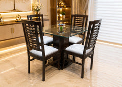 Sheesham Wood 4 Seater Dining Table