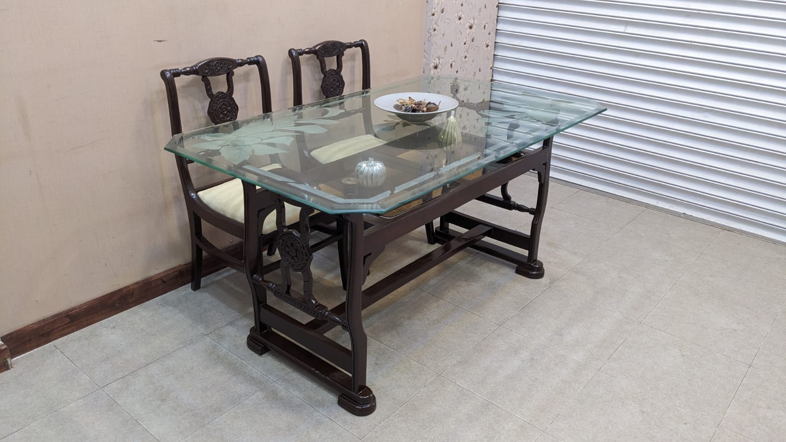 Sheesham Wood 6 Seater Dining Table