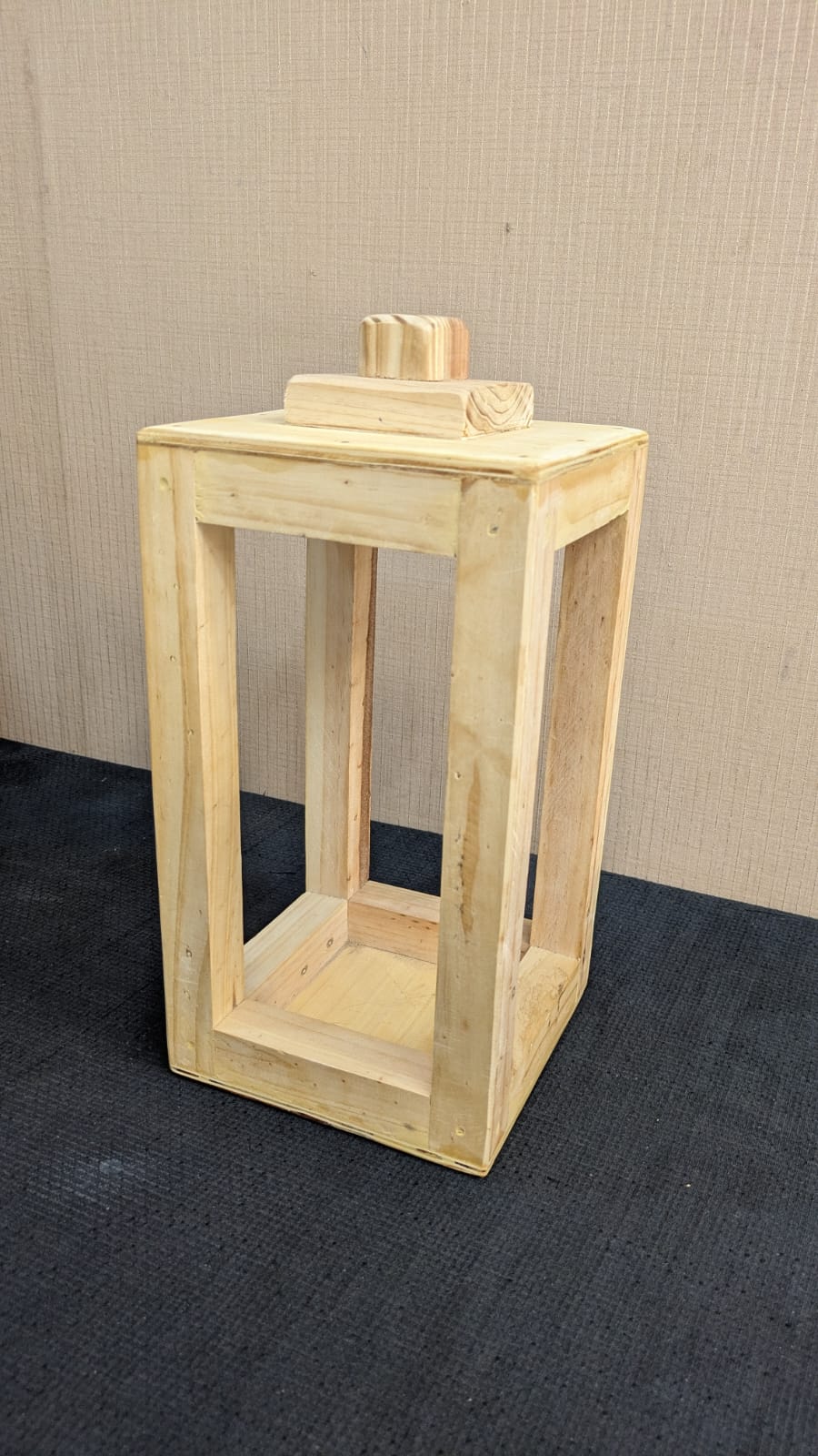 Brand New Wooden Lantern Candle Holders