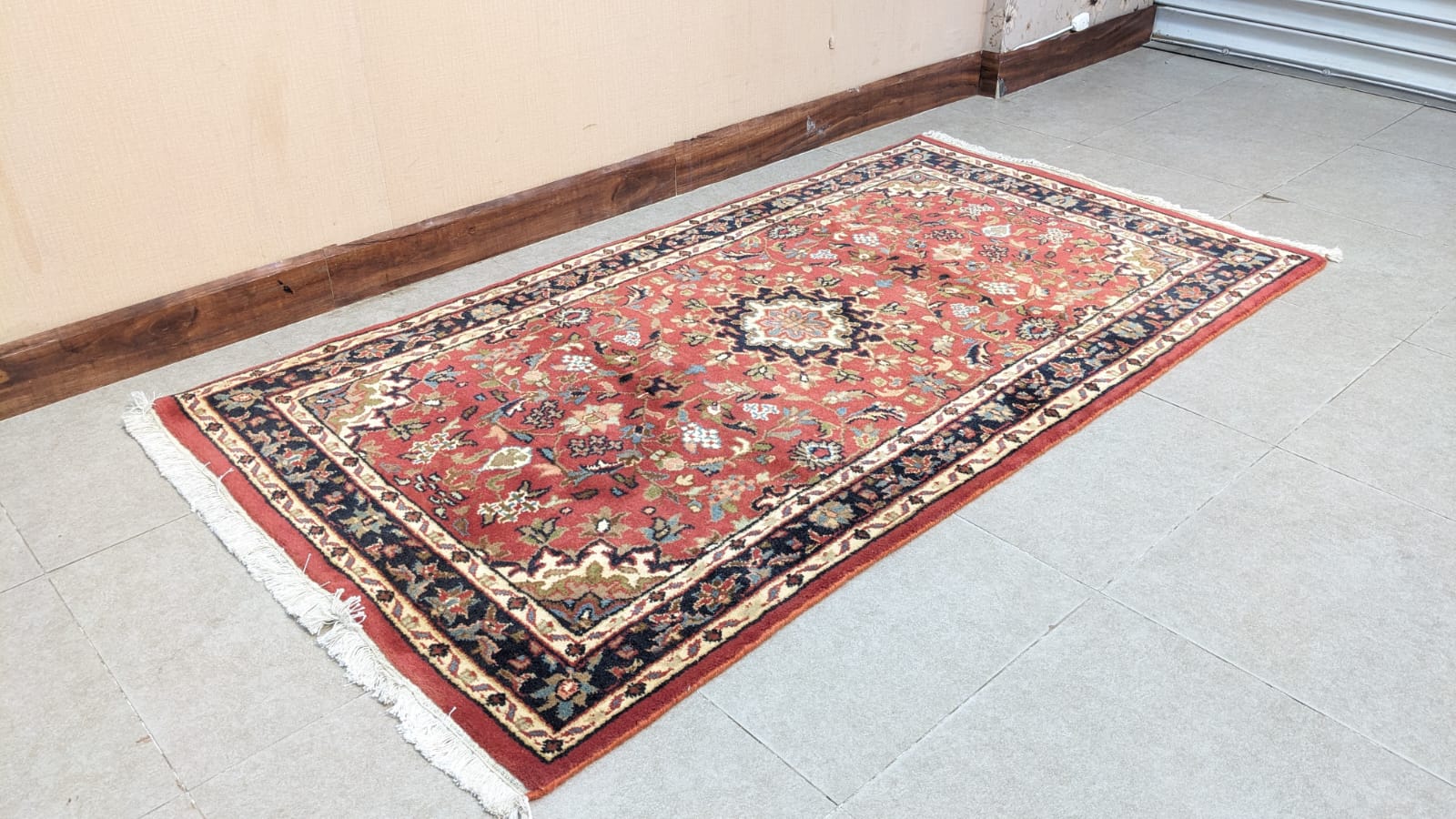 Vintage Persian Hand Knotted Carpet