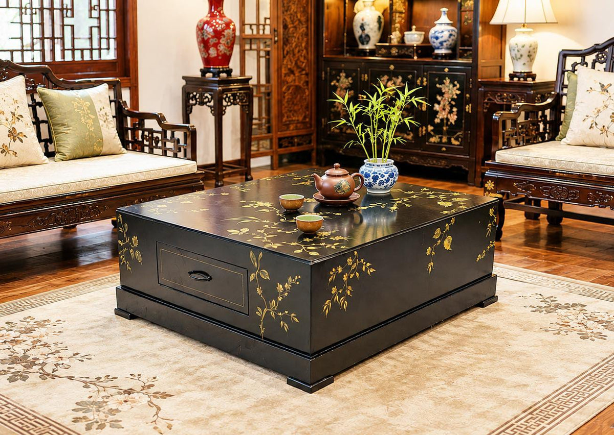 Hand Painted Center Table