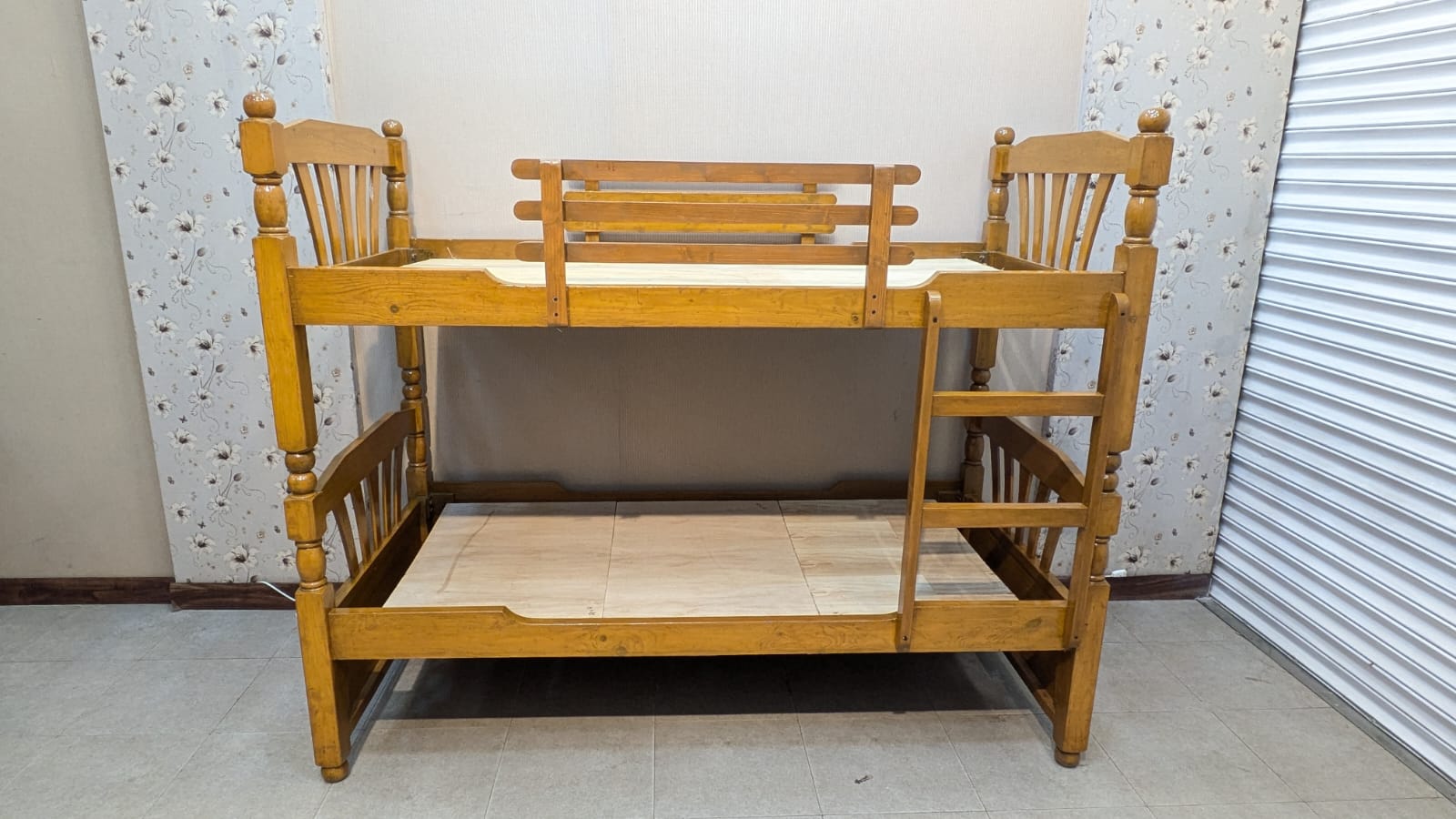 Solid Diyar Wood Bunk Bed