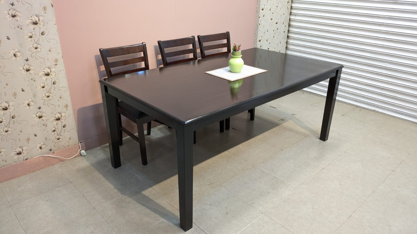 Imported Made In Malaysia 8 Seater Dining Table Set
