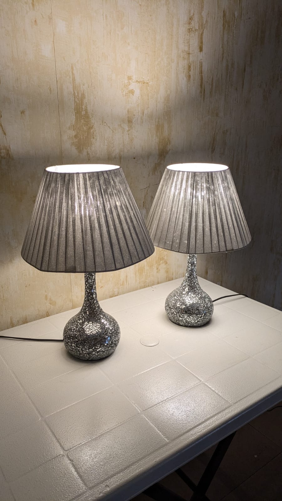 Imported Elegant Table lamps pair