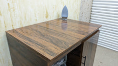 Stylish Iron Table with Storage