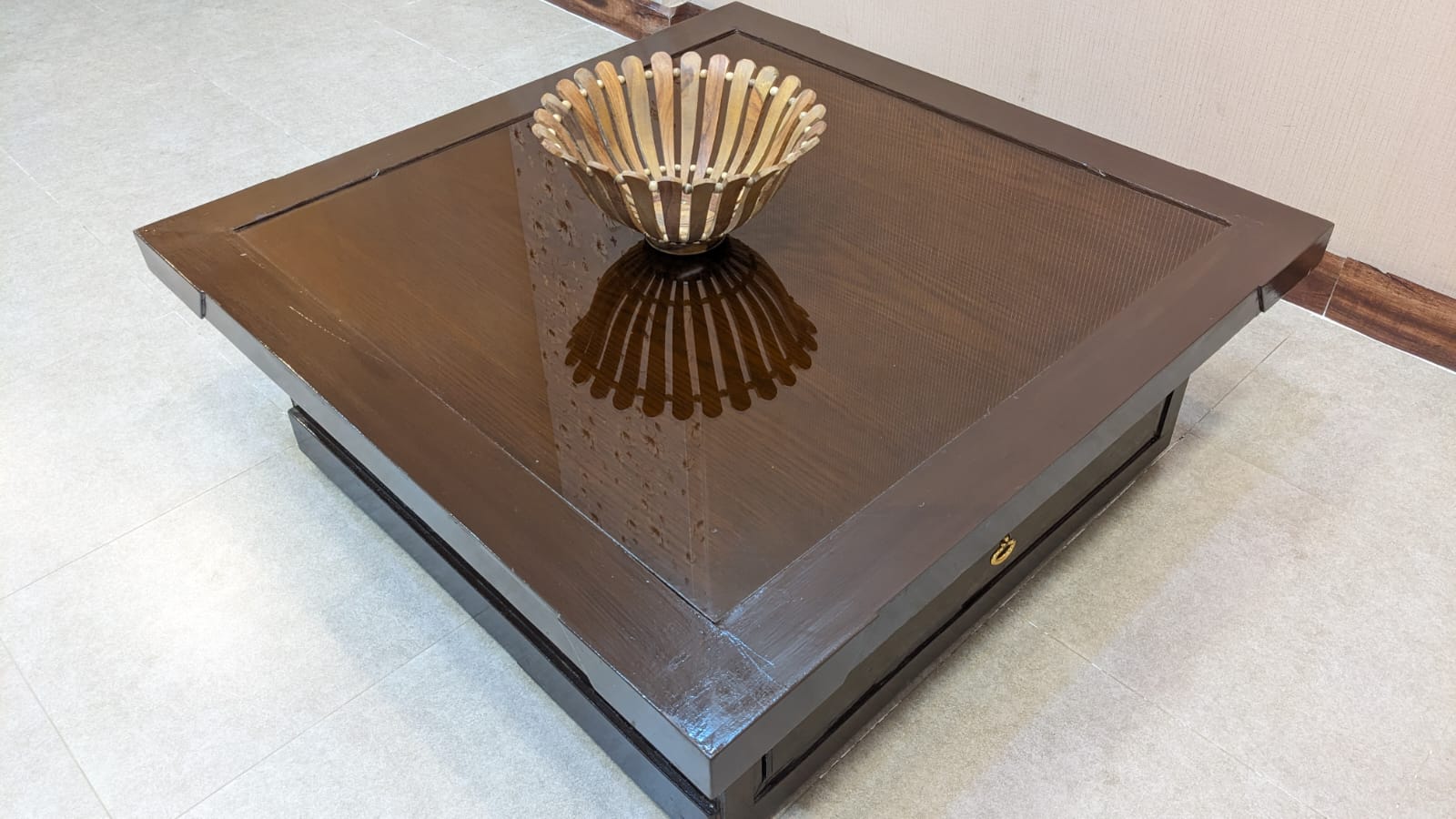 Center Table with Drawers