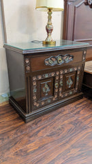King Size Bed with 2 Side Tables