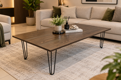 Solid Oak Wood Center table