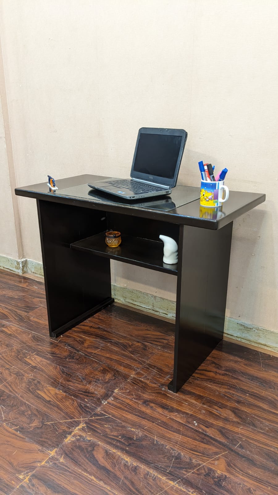 Study Table With Glass On Top