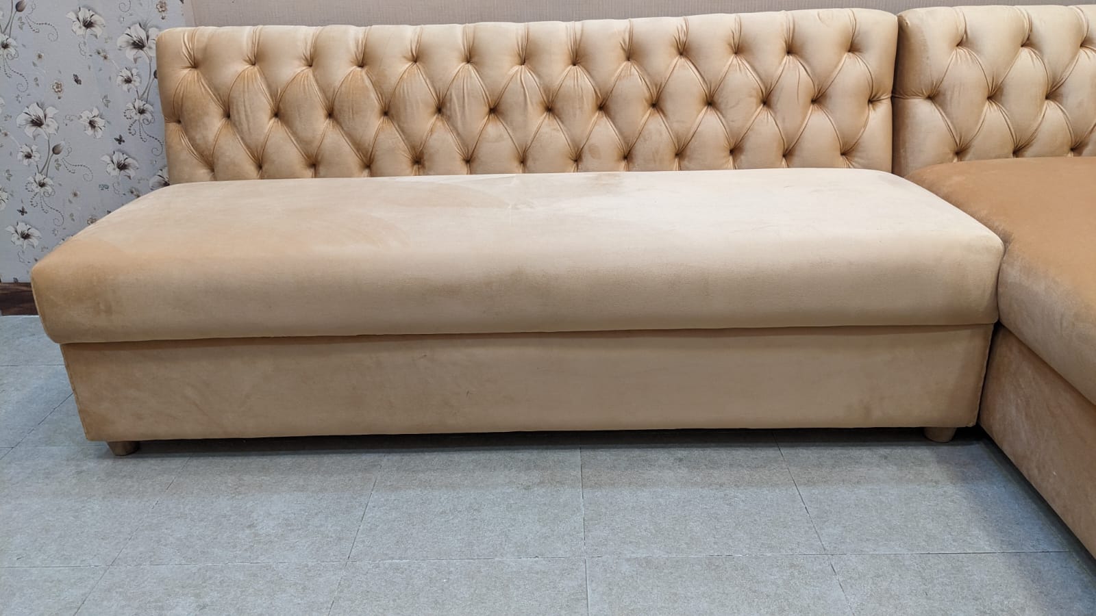 6 Seater L Shape Sofa Set