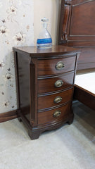 Solid Sheesham Wood King Size Bed with 2 Side Tables