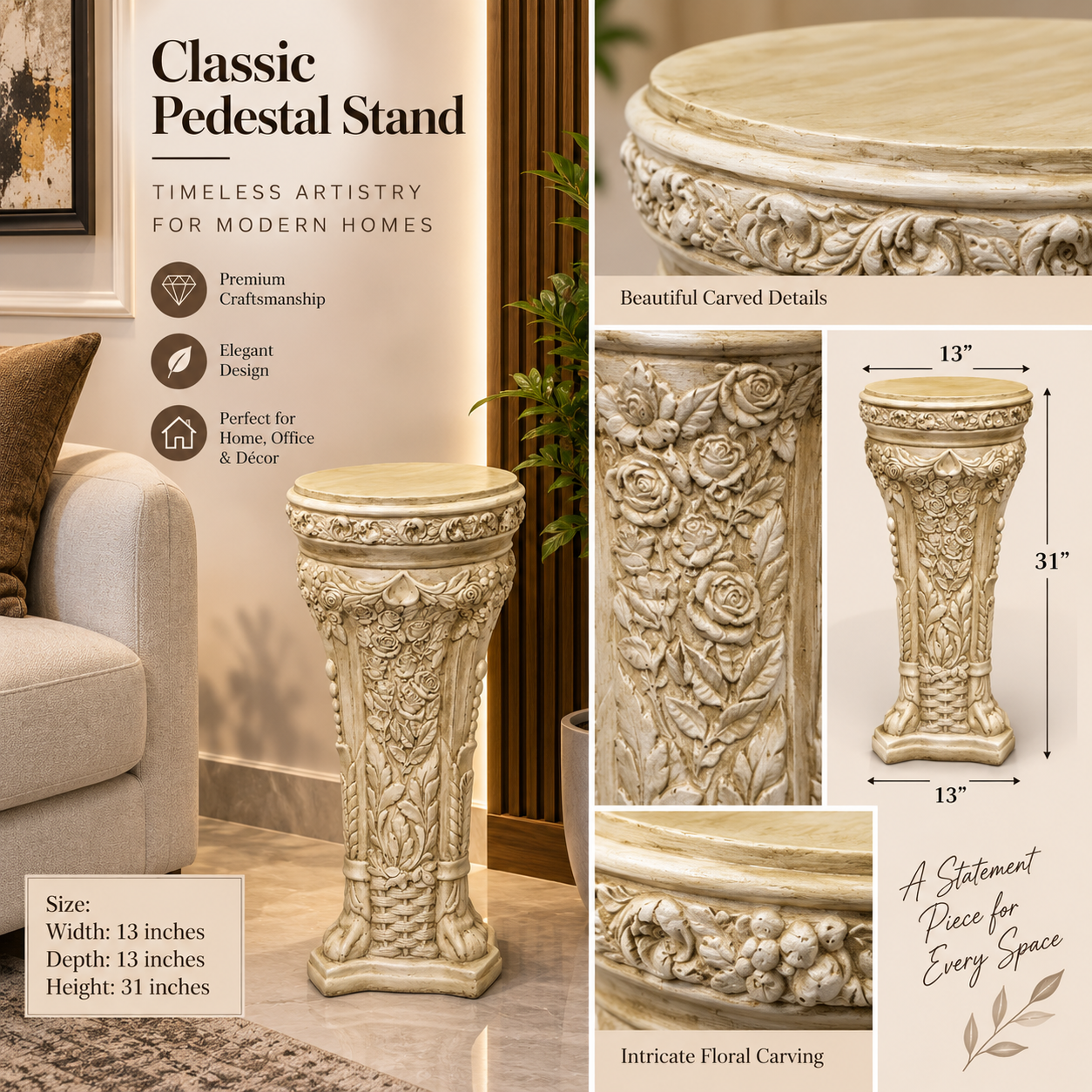 Brand New Pedestal