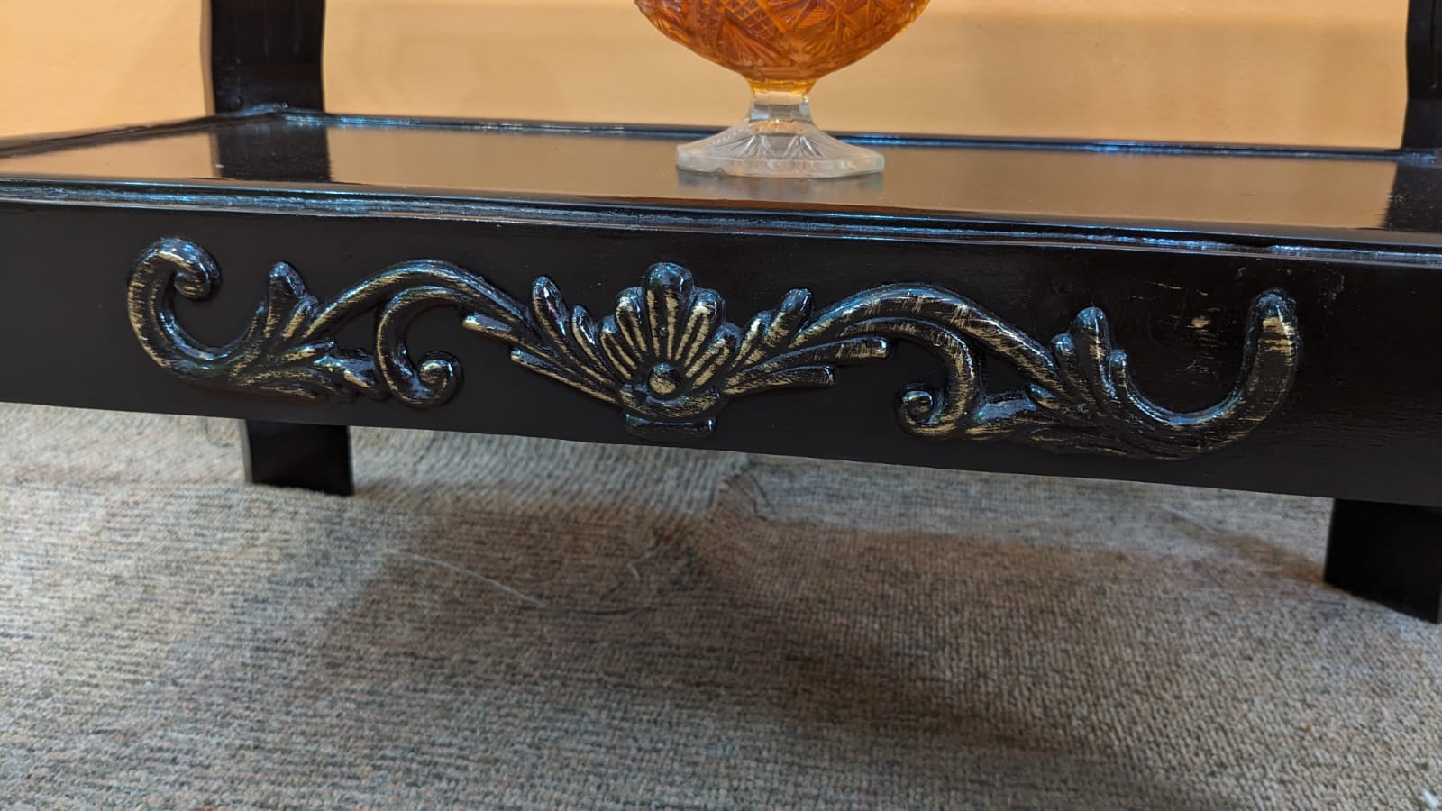 Sheesham Wood Center and Side Table Set