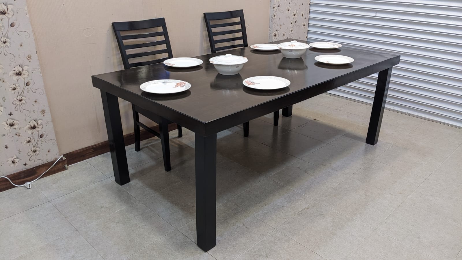 Habitt Trapezoid 6 Person Dining Table