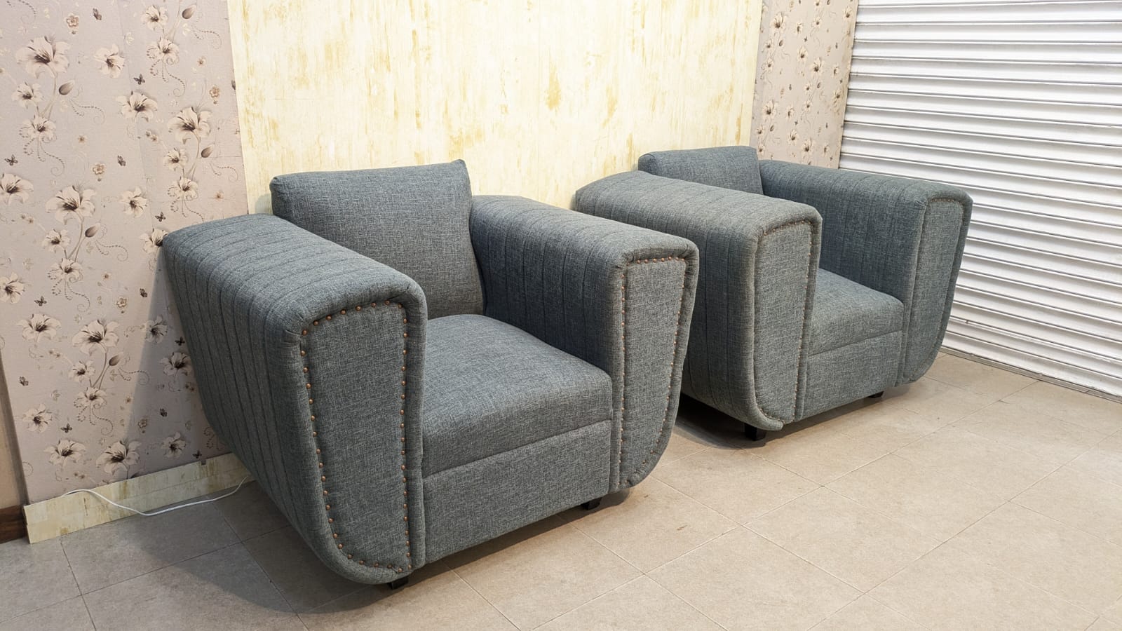 Pair Of Single Seater Sofa's