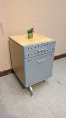 Modern 2-Drawer File Cabinet