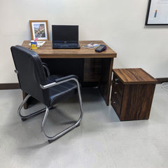 Combo Deal Office Table, Chair & Pedestal Drawer